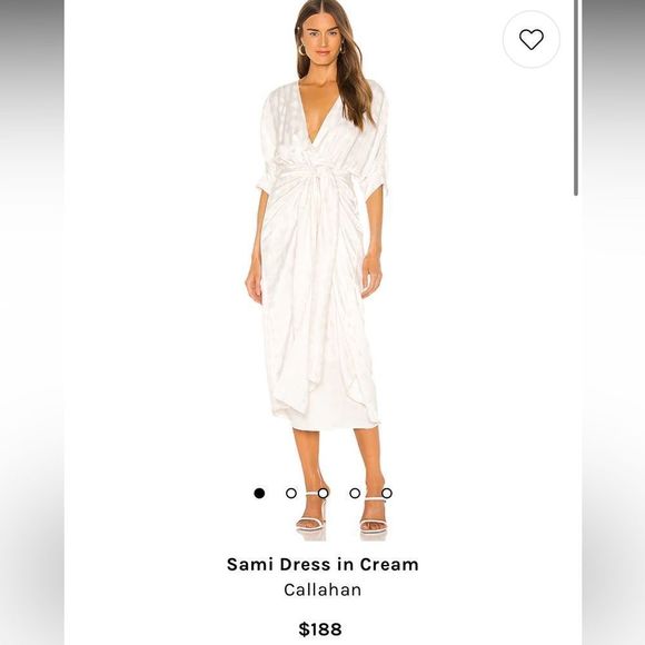 CALLAHAN Sami Dress in Cream - Picture 7 of 7